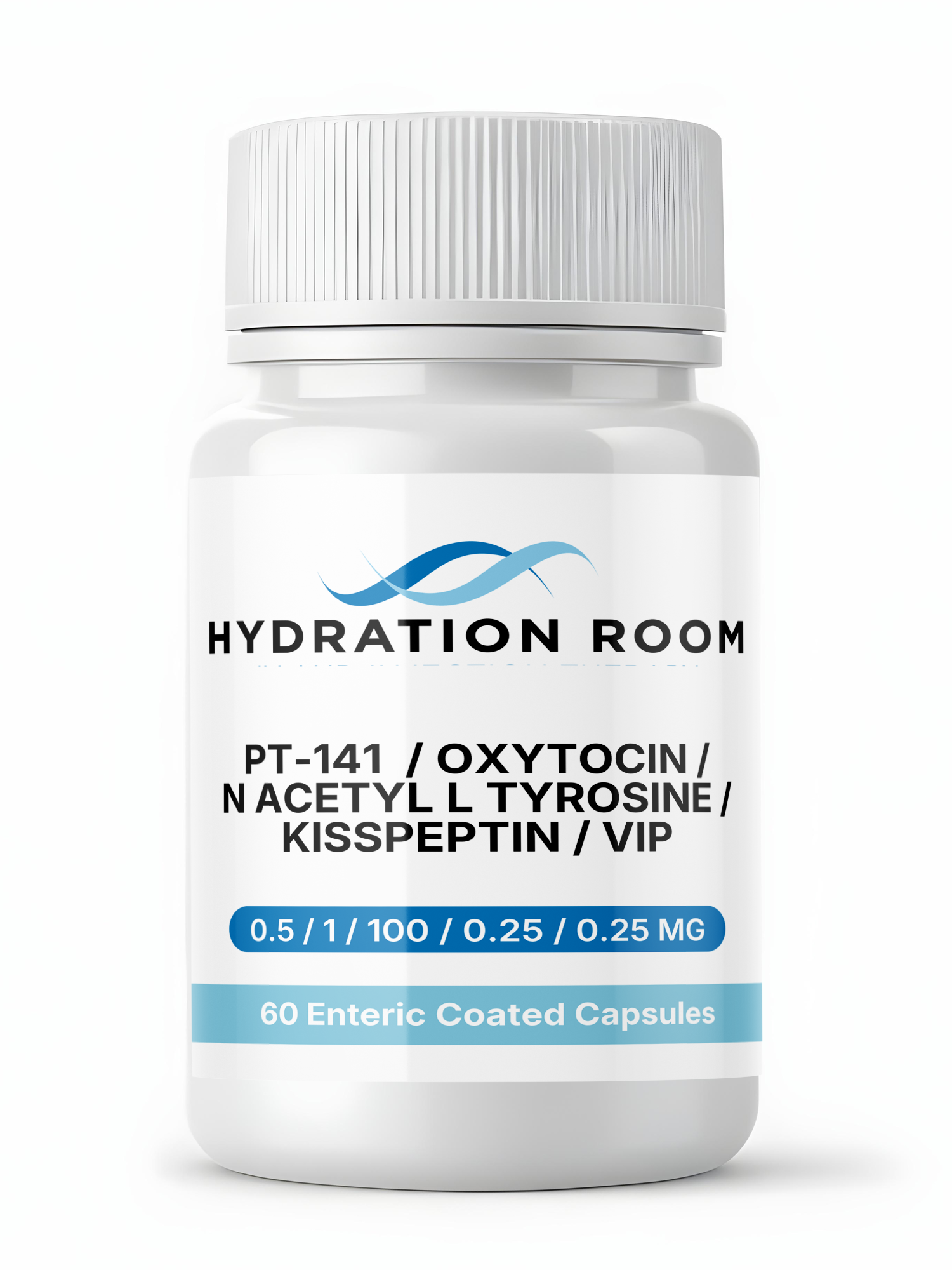 PT-141 / Oxytocin / N-Acetyl L Tyrosine / Kisspeptin / VIP Capsules
