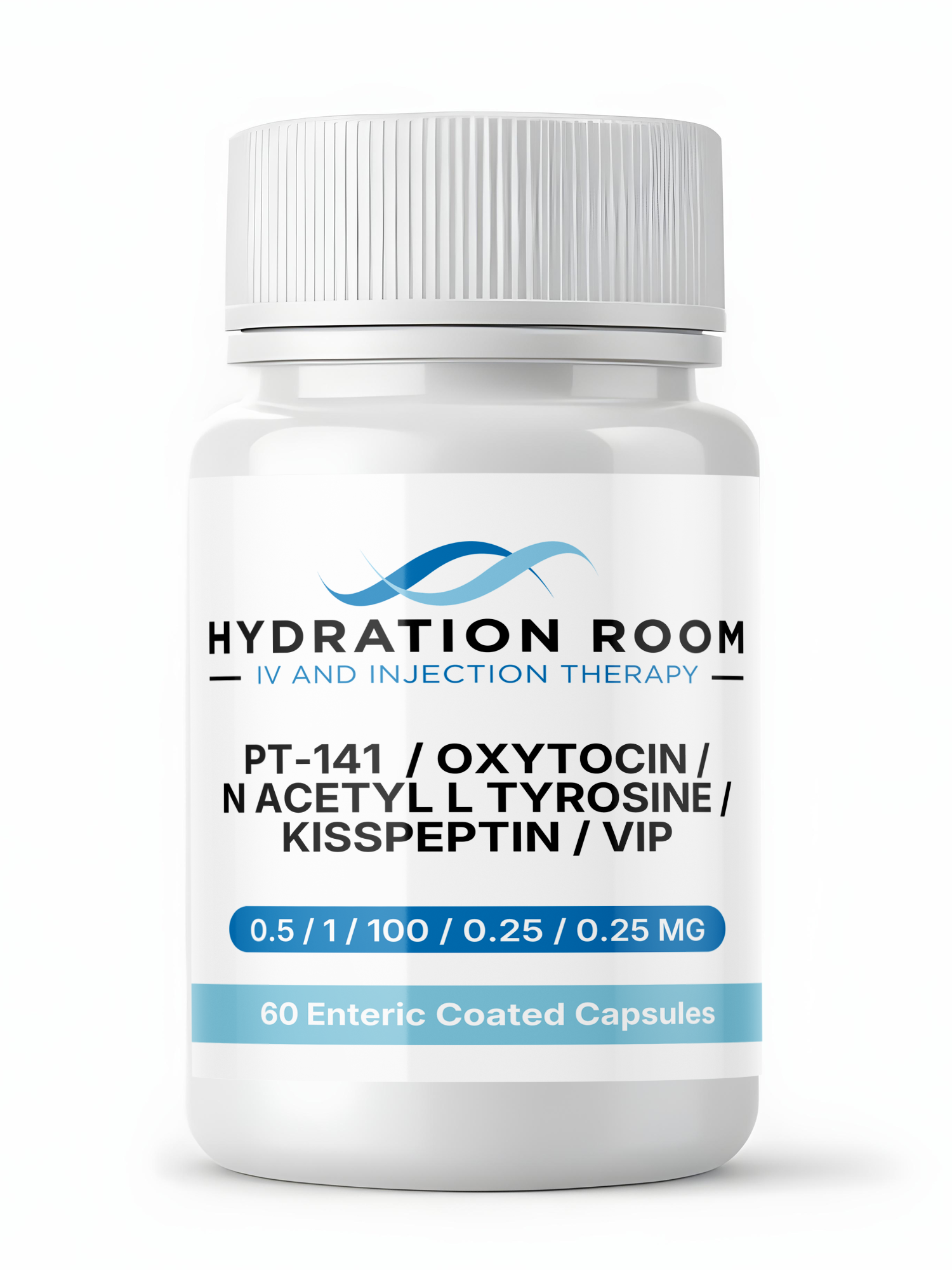 N-Acetyl L Tyrosine / Kisspeptin / PT-141 / Oxytocin / VIP Capsules